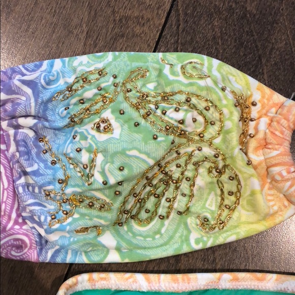 SugarFree Bikini rainbow embroidered - Picture 5 of 6